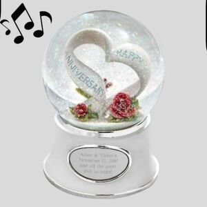 THINGS REMEMBERED Anniversary Snowglobe